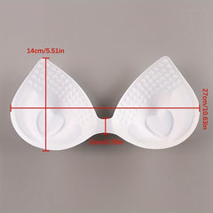 Invisible Bra Insert Pads Chest Enhancer Sponge Anti-Convex