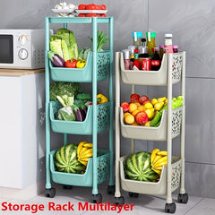 Garage Storage Rack Tool Organizer Movable Multifunctional Shelf