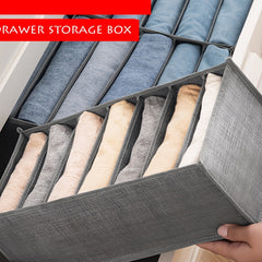 Household Clothes Pants Storage Box Dormitory Sorting Bag Pants Rack