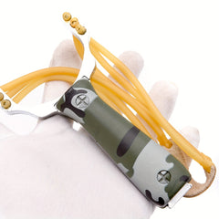 Camo Handle Outdoor Slingshot for Practice