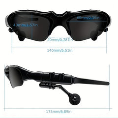 Men's Polarized Wireless Smart Earphones Glasses for Music Calls