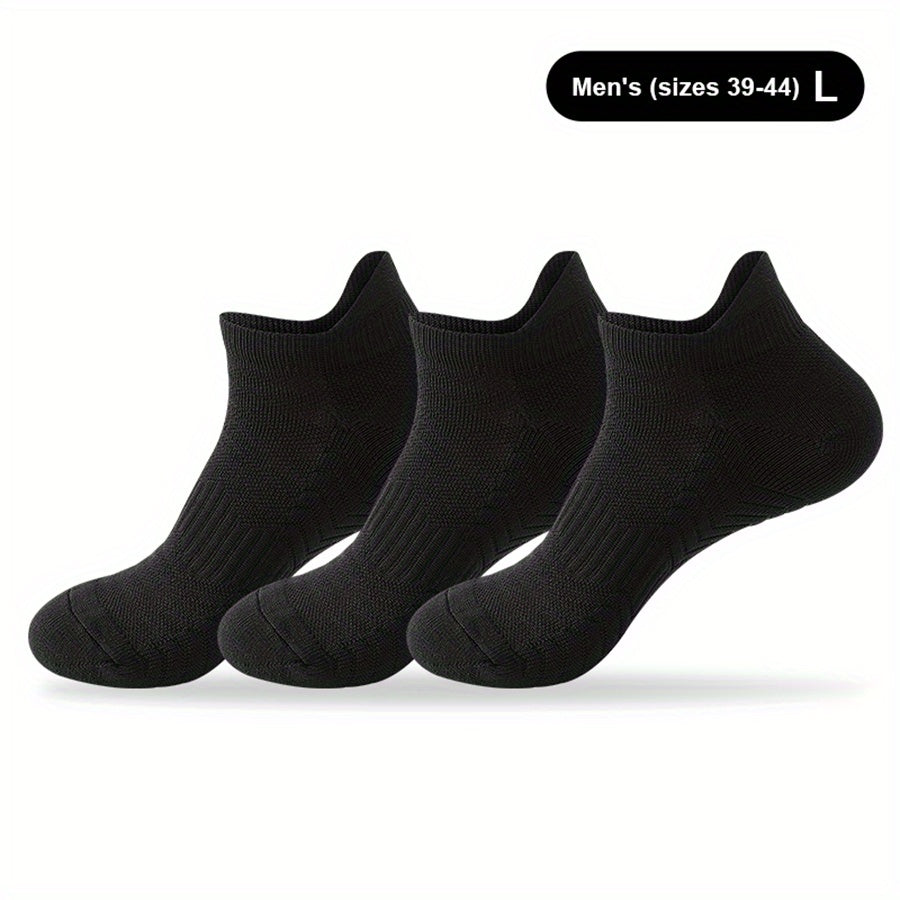 3 Pairs Men's Striped Casual Comfortable Socks