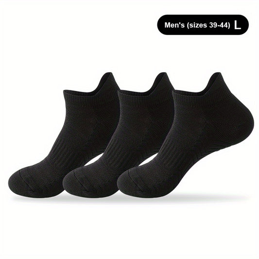 3 Pairs Men's Striped Casual Comfortable Socks