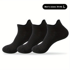 3 Pairs Men's Striped Casual Comfortable Socks