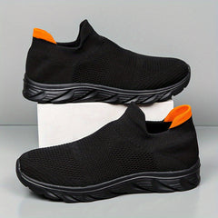 Men's Slip on Athletic Sneakers Breathable Walking Shoes Lightweight