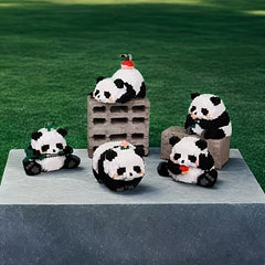 4700pcs Panda Building Blocks Thanksgiving Graduation Valentine'S