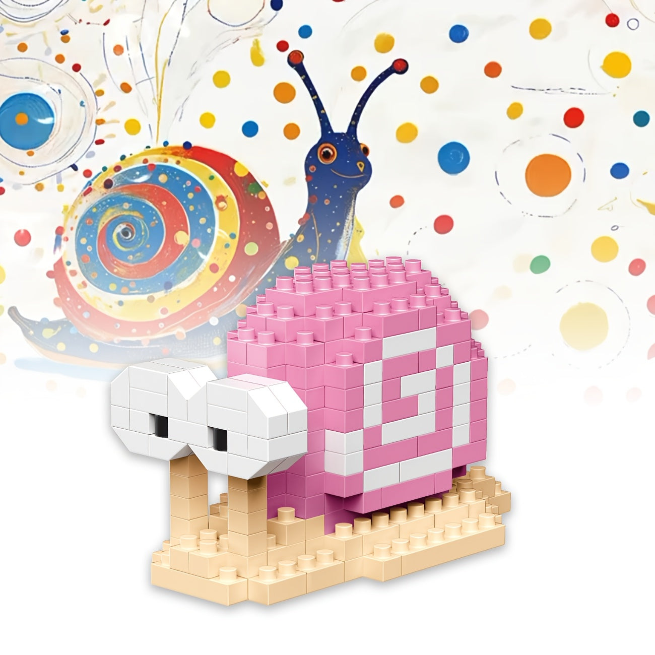 Cute Piggy Duck 3D Building Block Model Puzzle Gift