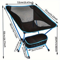Ultralight Portable Camping Chair for Outdoor Activities