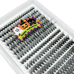 DIY Eye Lashes Extensions Cluster Eyelashes Mixed Length False Eyelashes D Curly