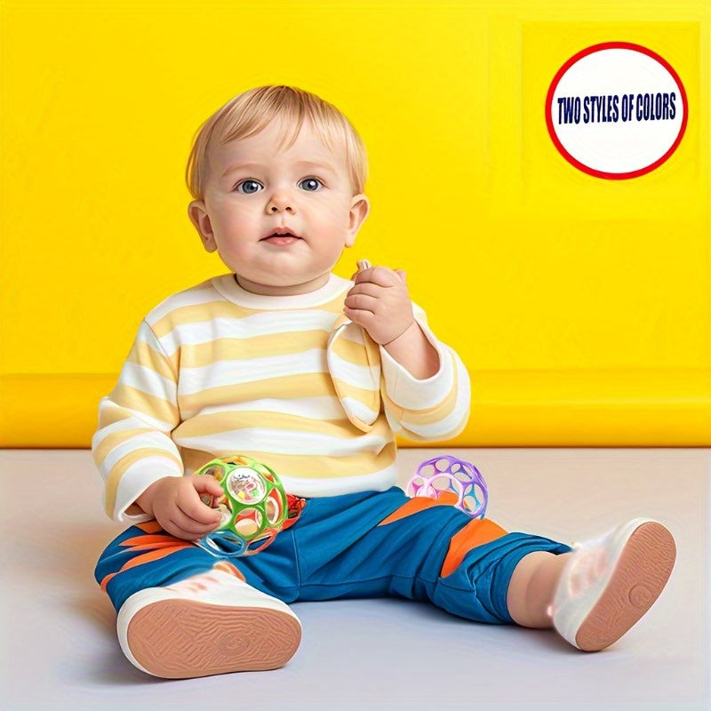 Baby Hand Grab Ball Rattle Toy for Early Grasping Skills