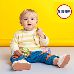 Baby Hand Grab Ball Rattle Toy for Early Grasping Skills