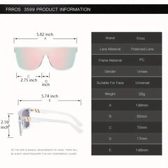 FRROS Polarized Sunglasses For Men And Women 8 Colors F3599