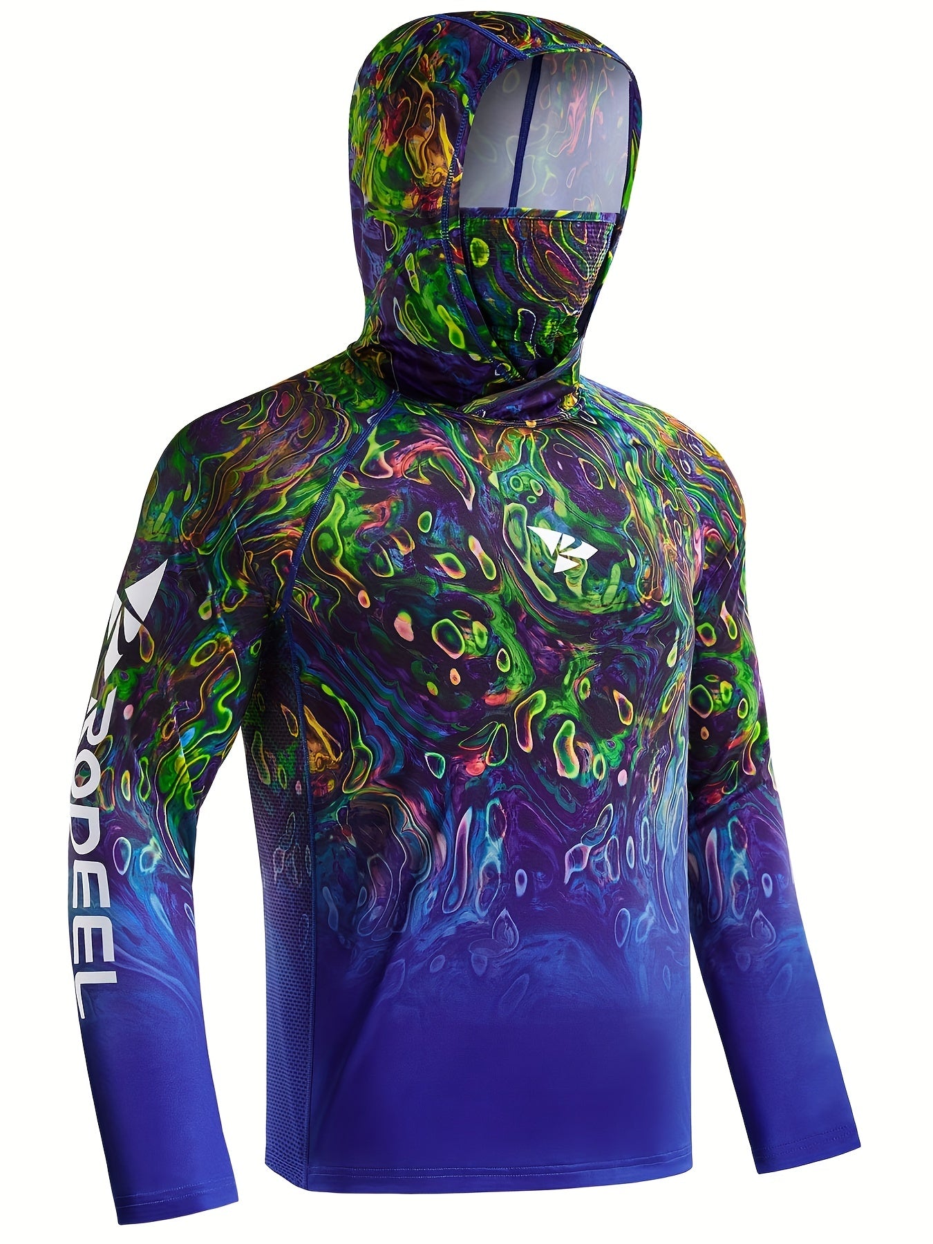 Rodeel Men's Fishing Shirt UPF 50 Sun Protection