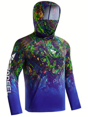 Rodeel Men's Fishing Shirt UPF 50 Sun Protection