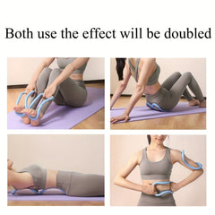 2pcs Pilates Yoga Stretch Ring Improve Flexibility Home