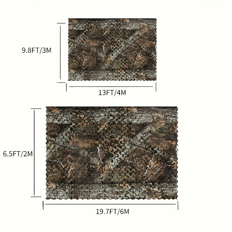 7FT x 6M Camo Netting Camouflage Military Lightweight Sunshade Durable