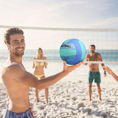 Size 5 Gray Green Volleyball for Indoor Outdoor Sports Training