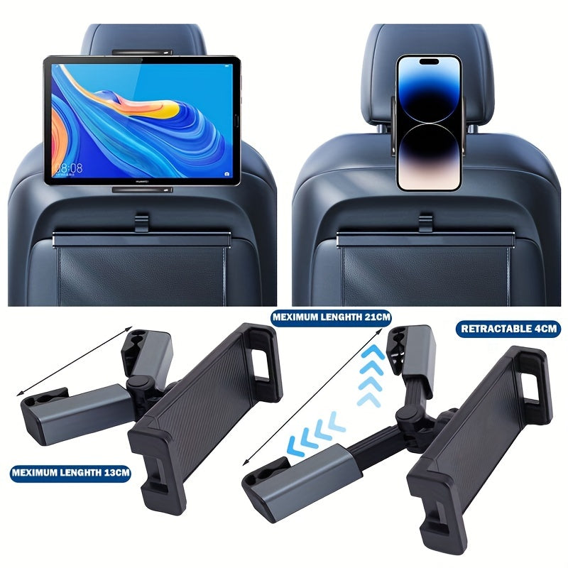 Car Headrest Tablet Stand Mobile Phone Holder
