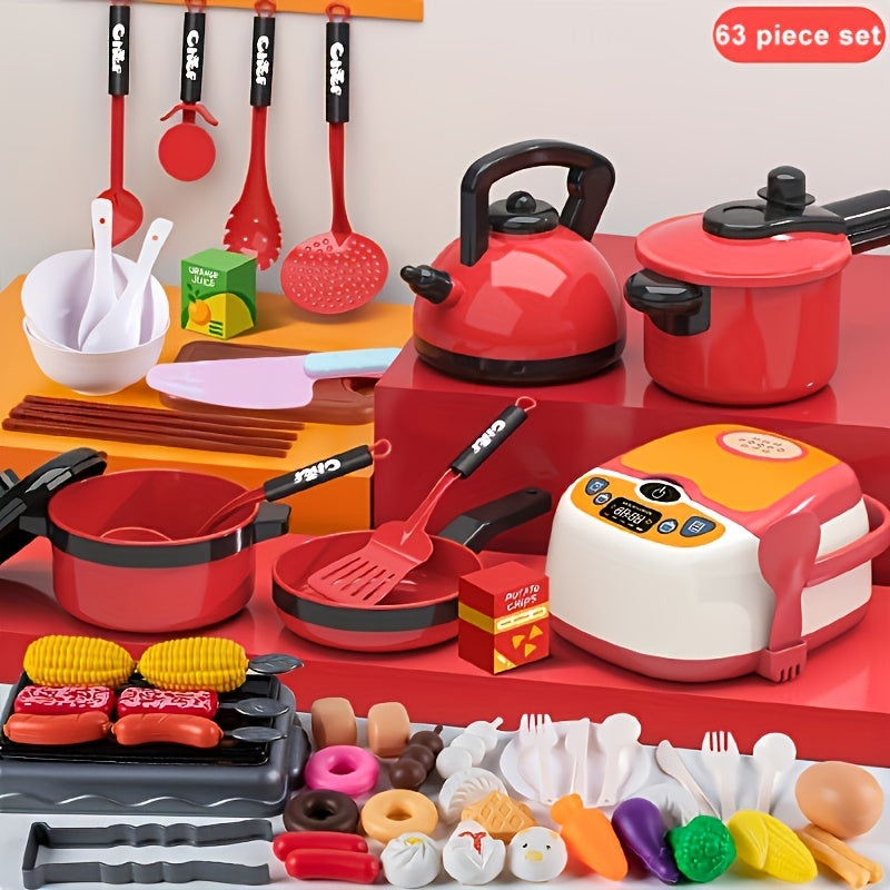 House Simulation Kitchen Toy Set Girls Cooking Boys Girls Baby Cut Fruit Package