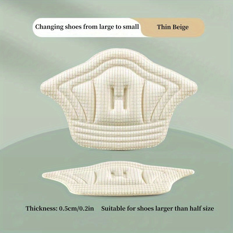 Adjustable Heel Pads for Sport Shoes - Antiwear Insoles for Big Shoes