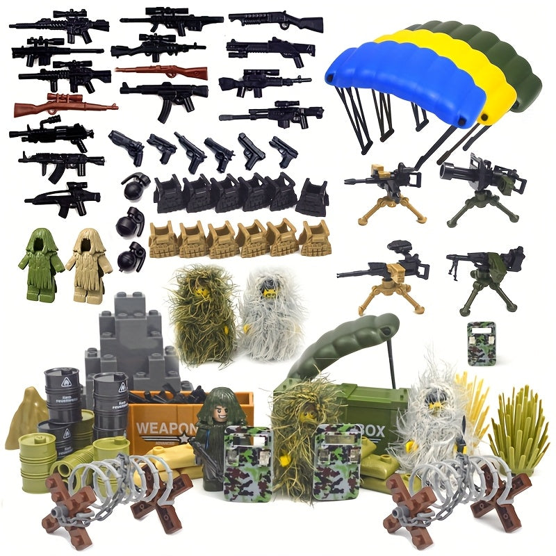 Army Scene Building Block Toys Set