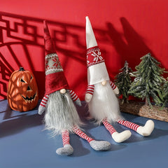 Xmas Decoration Faceless Old Man Plush Doll 22.4inch Gift Dwarf Gnome Home