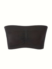 Basic Tube Bra Comfort Seamless Padded High Stre