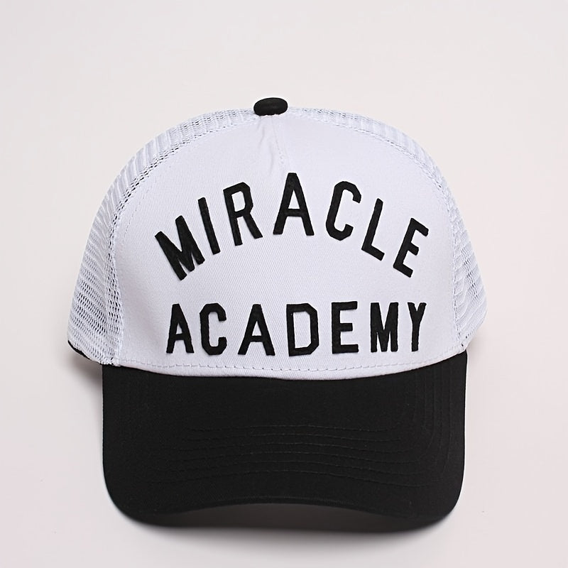 NAHMIAS Anime Print Trucker Hat Baseball Cap Mesh Breathable Dad Hat