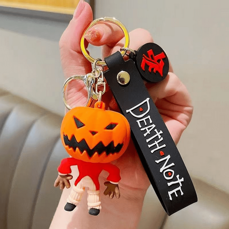 Pumpkin Doll Keychain Halloween Skull Jack Bag Pendant