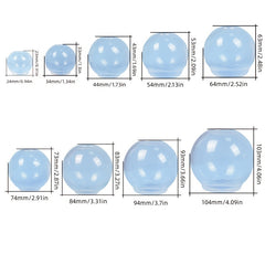 9 Sizes Sphere Silicone Resin Mold DIY Jewelry Soap Decorations