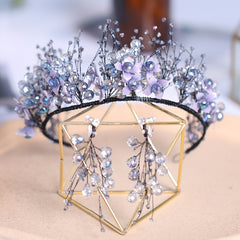 Bride Crystal Hair Band Headwear Wedding Dress Accessories