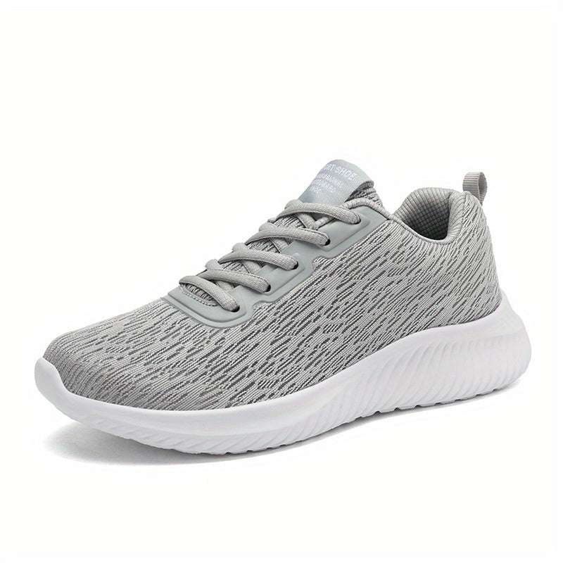Breathable Knitted Sports Shoes for Outdoor Running