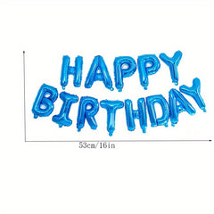 Happy Birthday Alphabet Balloon Set