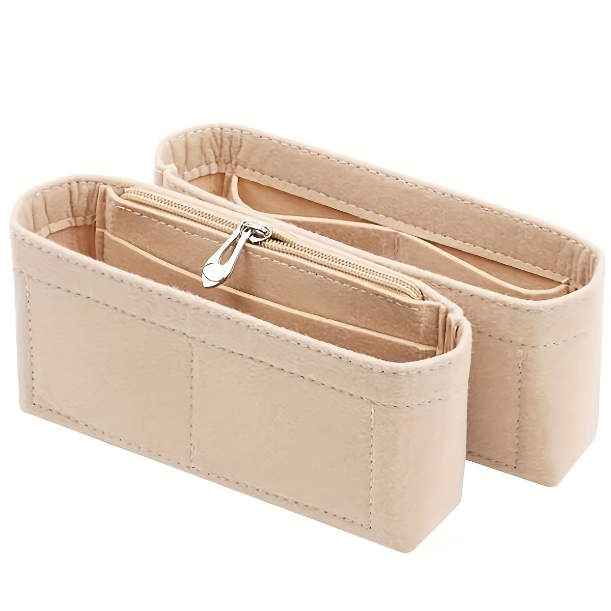 Minimalist Felt Organizer Insert Bag With Pockets