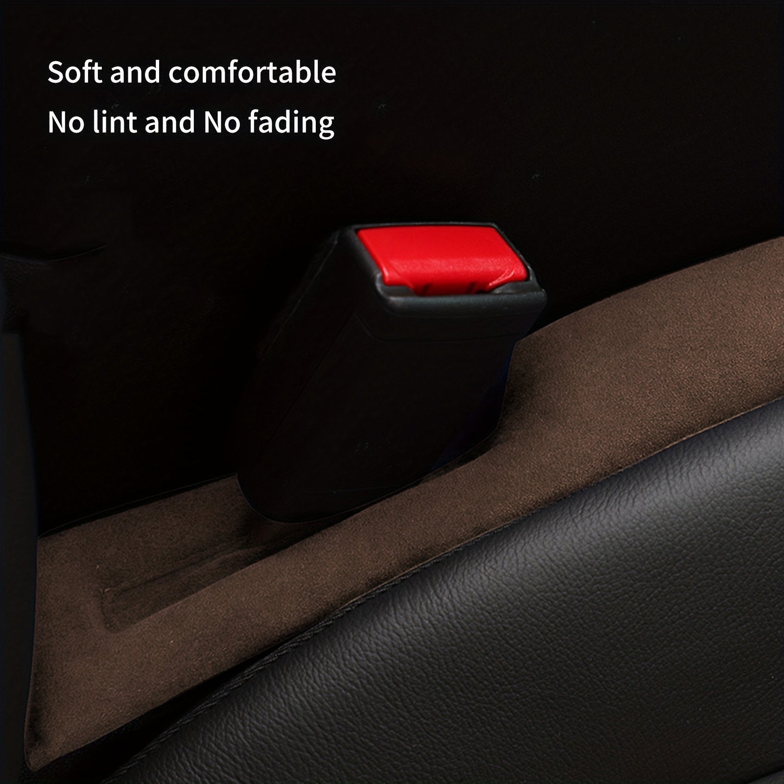Suede Universal Car Gap Plug Organizer Stop Things Dropping Under
