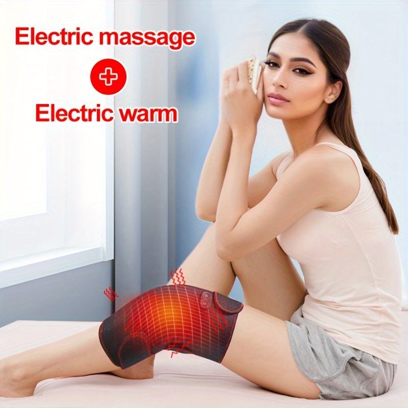 Heating Knee Massager 2-In-1 Vibration Support