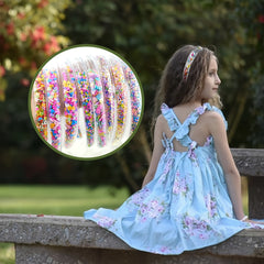 Clear PVC Sequin Headband for Kids