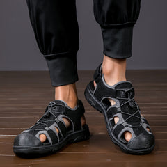 Men's Outdoor Sandals Lightweight & Breathable Non Slip Water Shoes for Hiking