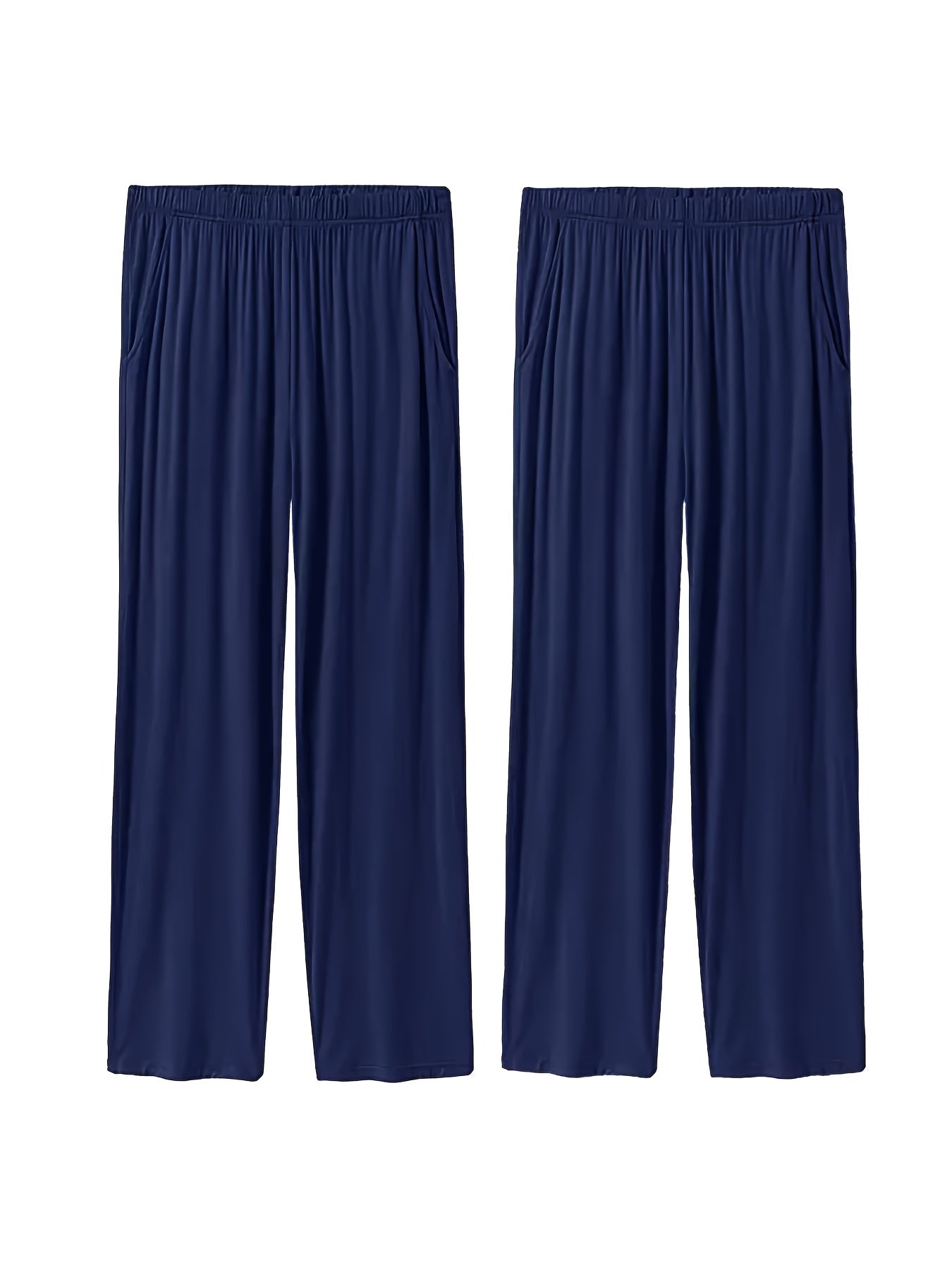 Wide Leg Casual Sports Pants With Pocket Comfortable Stretchy Casual Running Pan