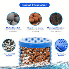 Mineral Sanitizer for Hot Tub, Spa Filters - Lasts 4 Months Treatment