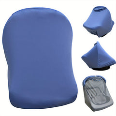 2-in-1 Car Seat Cover Canopy Sun Shade & Bug Net for Baby