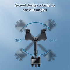 Car Phone Holder Rearview Mirror Mount 360 Rotatable