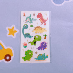 Dinosaur Temporary Tattoo Sticker Pack - Fun Design for Kids
