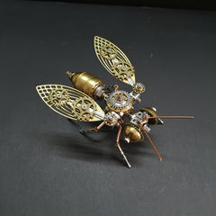 3D Metal Puzzle Insect Model Kit DIY Steampunk Assembly Toy