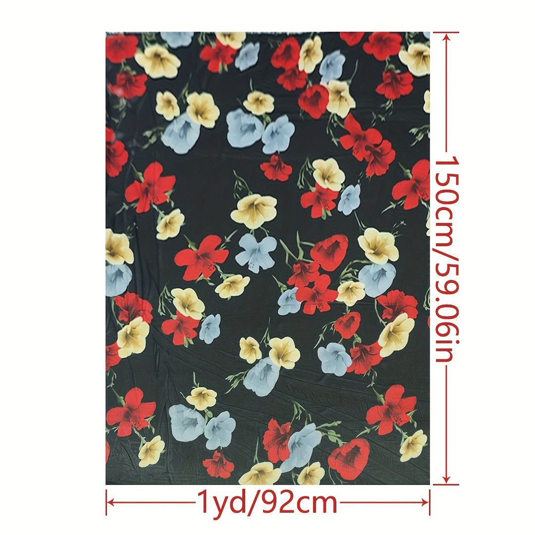 1pc Comfortable Chiffon Fabric Diy Clothes Pants Dress 1yard Cut Size