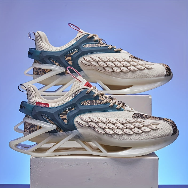 Men's Breathable Blade Sneakers Shock Absorption Running Shoes