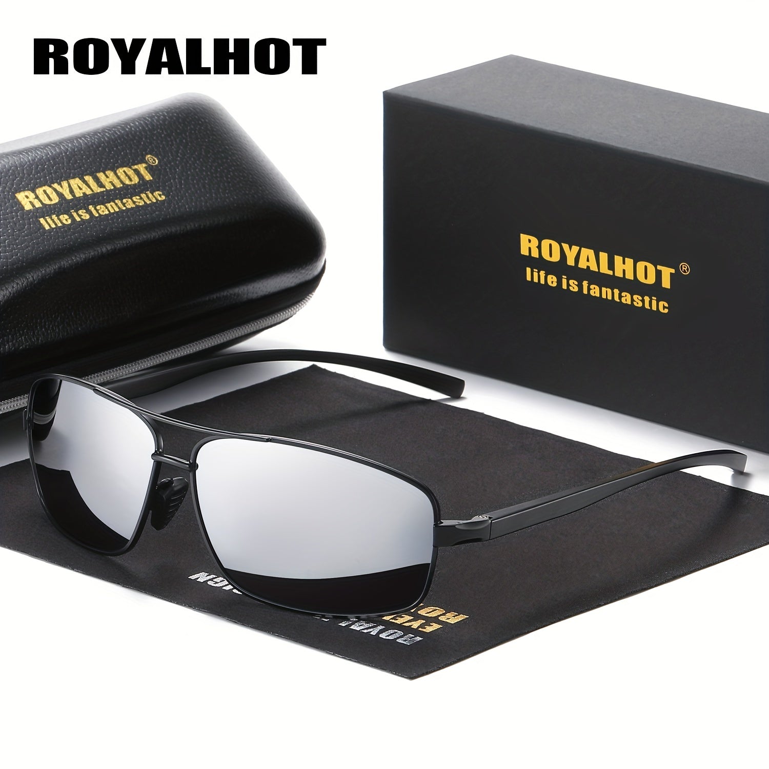 RoyalHot Men's Polarized Sunglasses UV Protection