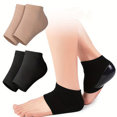 Silicone Cotton Gel Heel Socks for Dry Cracked Foot