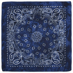 12 Pack Tie Dye Bandana Cotton Bandanas Cowboy Paisley Handkerchiefs