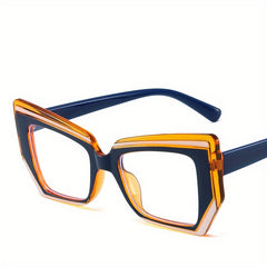 Light Blocking Glasses Clear Lens Anti Eyestrain Women Men